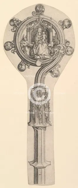 The Crozier, ca. 1435-1491. Creator: Martin Schongauer.