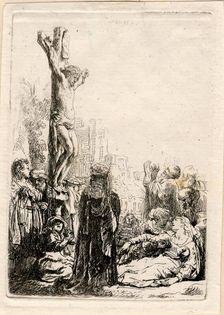 The Crucufixion, c1635. Creator: Unknown
