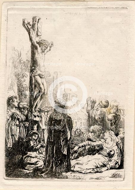 The Crucufixion, c1635. Creator: Unknown.