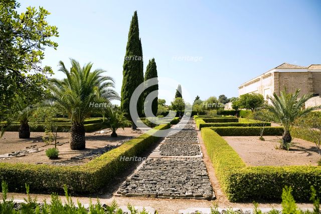 The Cruciform Garden, Madinat al-Zahara (Medina Azahara), Spain, 2007. Creator: Samuel Magal.