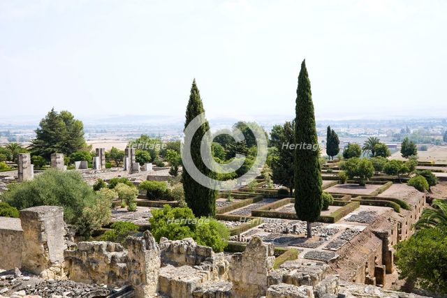 The Cruciform Garden, Madinat al-Zahara (Medina Azahara), Spain, 2007. Creator: Samuel Magal.