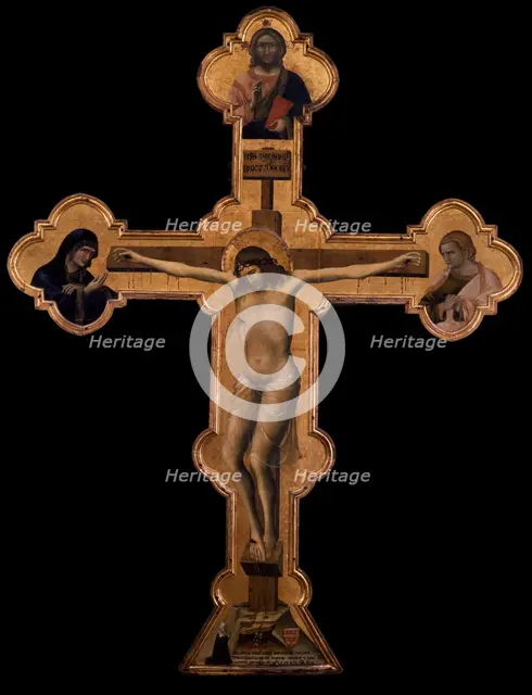 The Crucifix, 1332. Creator: Guariento di Arpo (1310-1370).