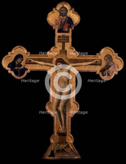 The Crucifix, 1332. Creator: Guariento di Arpo (1310-1370).