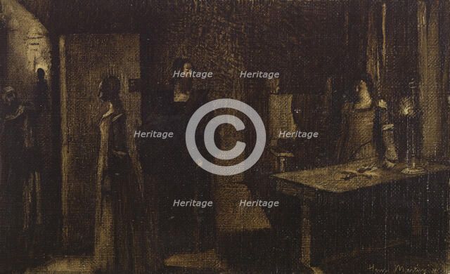 The crucifix, c1887. Creator: Henri Jean Guillaume Martin.