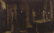 The crucifix, c1887. Creator: Henri Jean Guillaume Martin