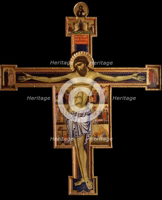 The Crucifix, ca 1260. Artist: Coppo di Marcovaldo (1225-1274)