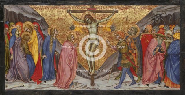 The Crucifixion, 1401/04. Creator: Taddeo di Bartolo.