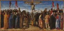 The Crucifixion, 1450. Creator: Bellini, Jacopo (c. 1400-c. 1470)