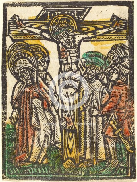 The Crucifixion, 1460/1480. Creator: Workshop of the Master of the Aachen Madonna.