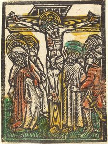 The Crucifixion, 1460/1480. Creator: Workshop of the Master of the Aachen Madonna