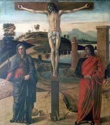 The Crucifixion 1465. Artist: Giovanni Bellini