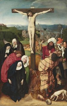 The Crucifixion, 1475. Creator: Gerard David