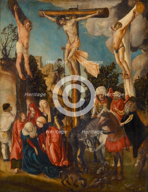 The Crucifixion, 1501. Artist: Cranach, Lucas, the Elder (1472-1553)