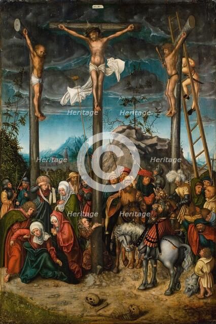 The Crucifixion, 1506-1520. Creator: Lucas Cranach the Elder.