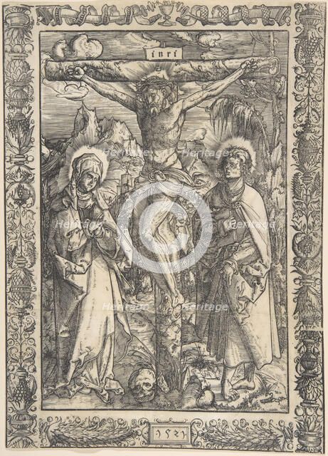 The Crucifixion, 1521. Creator: Monogrammist G.Z..