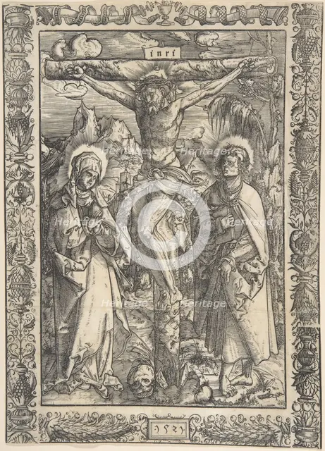 The Crucifixion, 1521. Creator: Monogrammist G.Z..