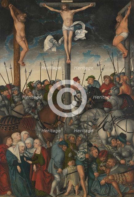 The Crucifixion, 1538. Creator: Lucas Cranach the Elder.