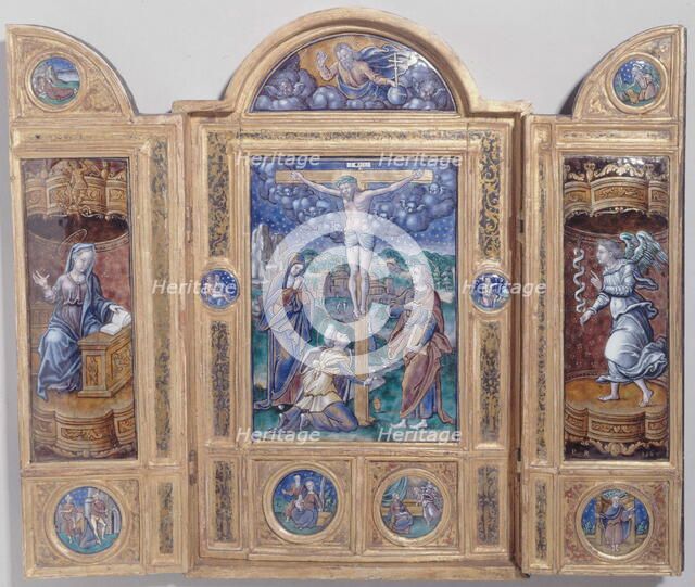 The Crucifixion, 1568. Creator: Pierre Reymond.