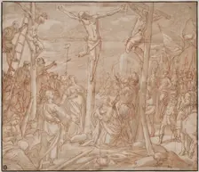 The crucifixion, 1598. Creator: Jan Luyken