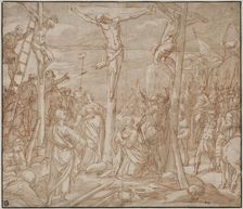 The crucifixion, 1598. Creator: Jan Luyken