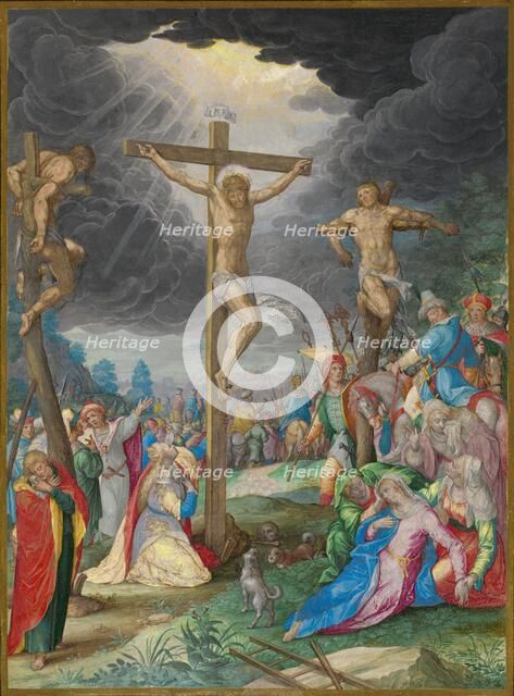 The Crucifixion, 1627. Creator: Brentel, Friedrich.