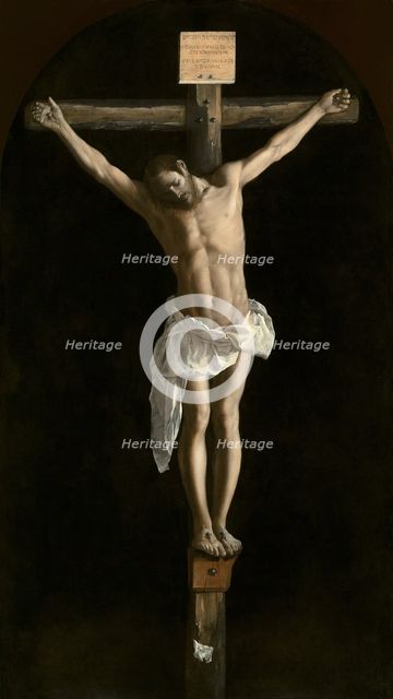 The Crucifixion, 1627. Creator: Francisco de Zurbaran.
