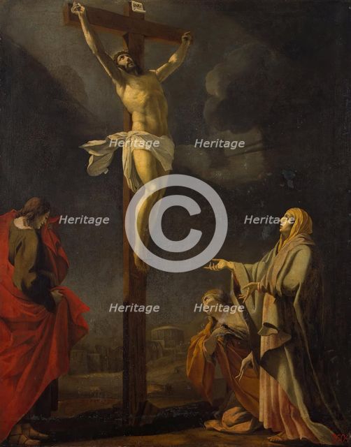 The Crucifixion, 1632. Creator: Workshop of Simon Vouet.