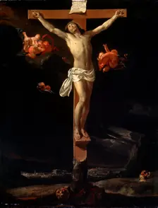 The Crucifixion 1637. Artist: Charles le Brun