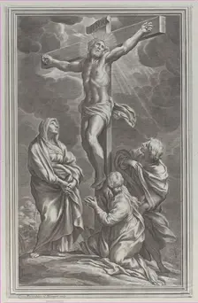 The Crucifixion, 1662. Creator: Cornelis Bloemaert