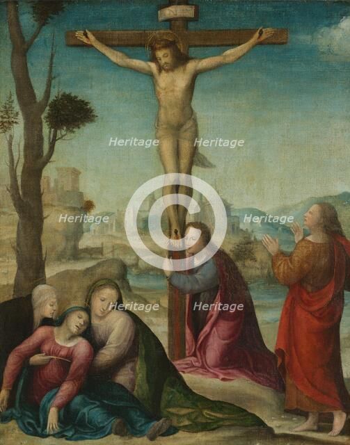 The Crucifixion, 16th century. Creator: Sodoma (Italian, 1477-1549), follower of.