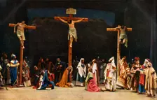 The Crucifixion, 1922. Creator: Henry Traut