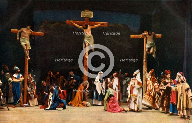 The Crucifixion, 1922. Creator: Henry Traut.