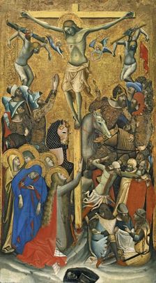 The Crucifixion, 1335. Creator: Vitale da Bologna