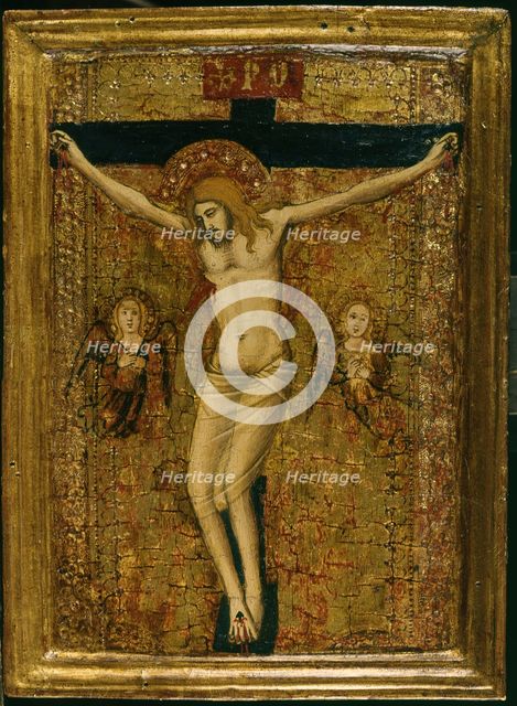 The Crucifixion, 1350-1359. Creator: Andrea Orcagna.