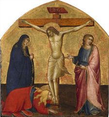 The Crucifixion, 1390. Creator: Agnolo Gaddi