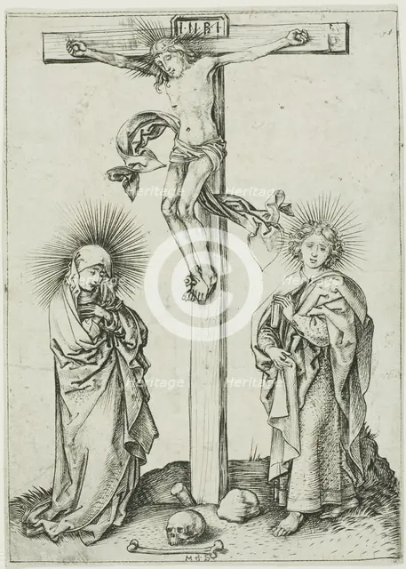 The Crucifixion, n.d. Creator: Martin Schongauer.