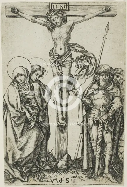 The Crucifixion, n.d. Creator: Martin Schongauer.