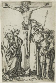 The Crucifixion, n.d. Creator: Martin Schongauer