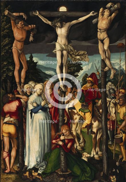 The Crucifixion of Christ, 1512. Artist: Baldung, Hans (1484-1545)