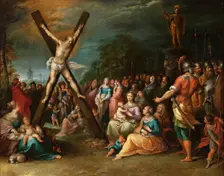 The Crucifixion of St. Andrew, c1620. Creator: Frans Francken II