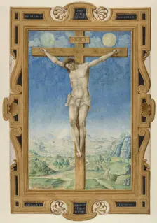 The Crucifixion, about 1545. Creator: Vincent Raymond