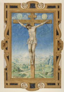 The Crucifixion, about 1545. Creator: Vincent Raymond