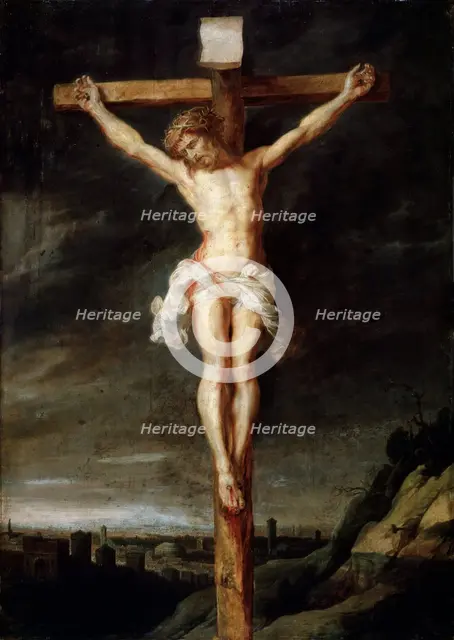 'The Crucifixion'.   Artist: Peter Paul Rubens