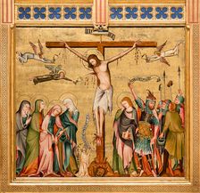 The Crucifixion (Back of the Verdun Altar), c1331. Creator: Master of the back of the Verdun Altar (active ca 1331)