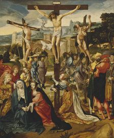 The Crucifixion, between 1500 and 1527. Creator: Cornelius Engebrechtsz