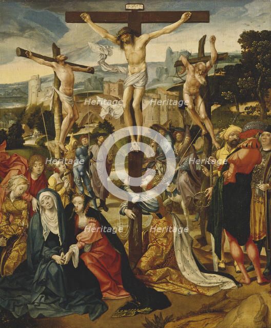 The Crucifixion, between 1500 and 1527. Creator: Cornelius Engebrechtsz.