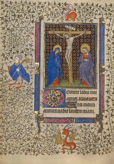 The Crucifixion; Book of Hours, about 1410. Creator: Unknown