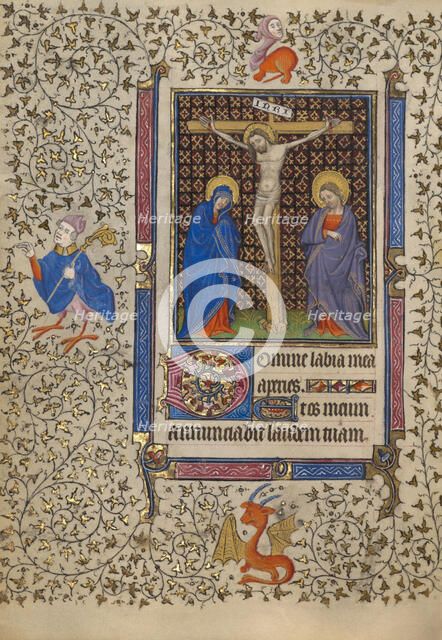 The Crucifixion; Book of Hours, about 1410. Creator: Unknown.