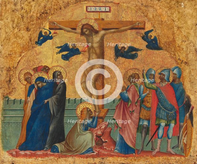 The Crucifixion, c. 1340/1345. Creator: Paolo Veneziano.