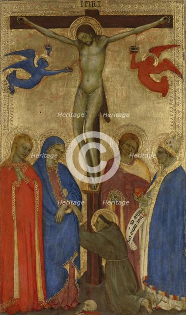 The Crucifixion, c.1360. Creator: Giovanni da Milano.